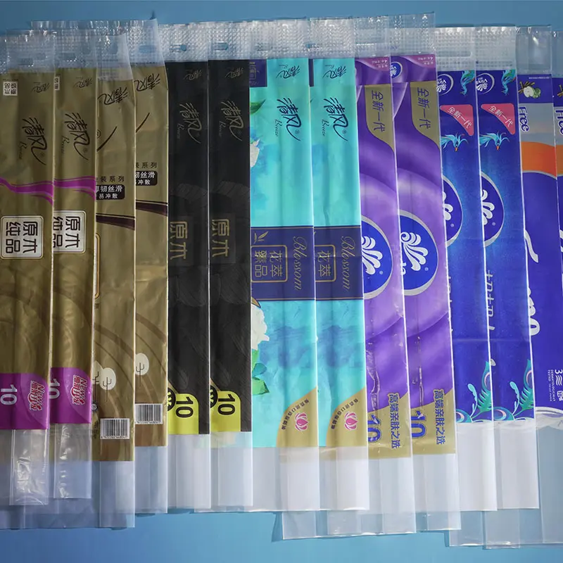 Custom Plastic Packaging Roll Film For Toilet Paper roll/ Tissue Wrapping Paper Packaging