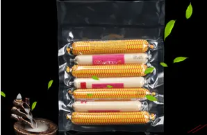 What foods are packaged in vacuum bags?