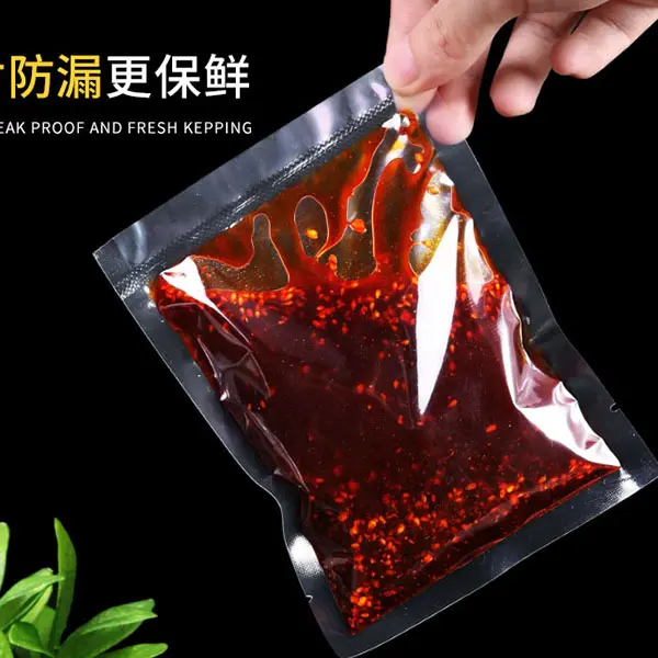 Custom Printed High Temperature Retort Bag Sterilized Aluminum Foil Bag for heating and cooking food